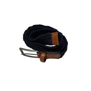 Original Penguin Navy Stretch Belt Size 38-40